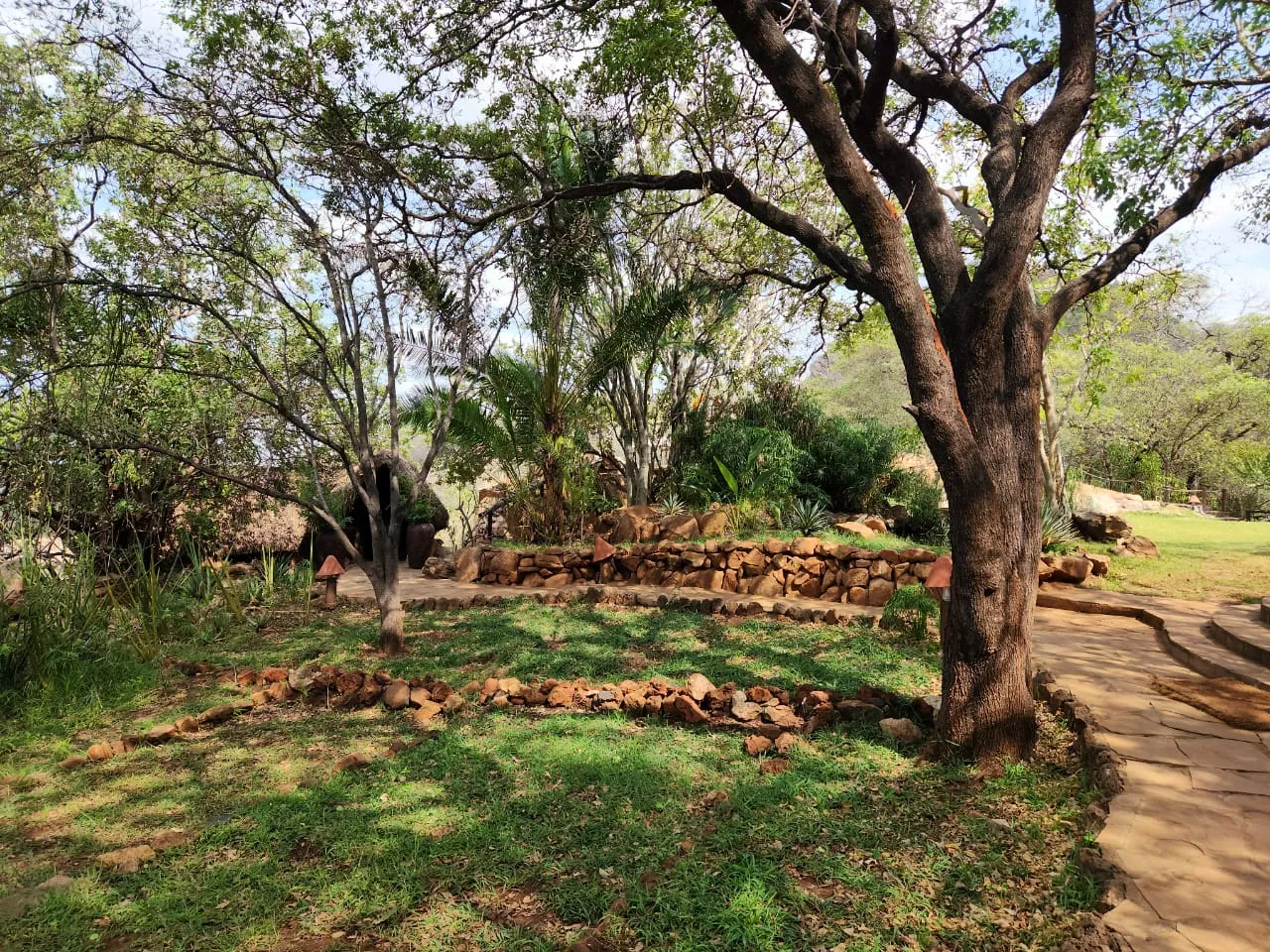 Group white water rafting through rapids on Tana River